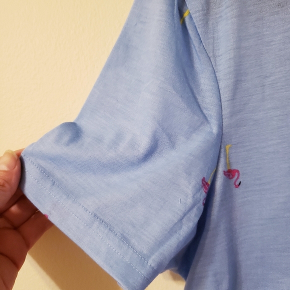 Isle of Tees NWT Flamingo Men's Shirt - S - Picture 4 of 7